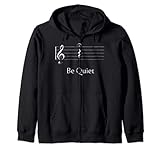 Photo Gallery funny music manica lunga be quiet quarter rest e fermata felpa con cappuccio Photo Gallery funny music manica lunga be quiet quarter rest e fermata felpa con cappuccio