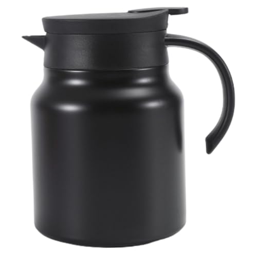 BRIGHTFUFU Insulated Stainless Steel Water Kettle with Handle Portable Hot Water Flask for Home Office and Camping for Brewing Tea and Coffee