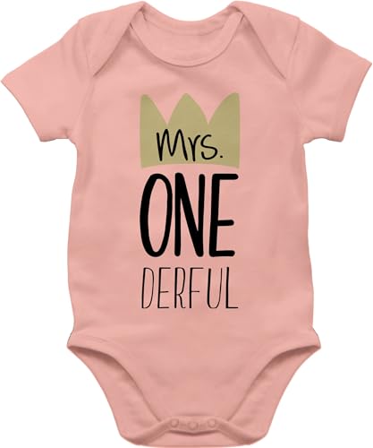 Baby Body Junge Mädchen - 1. Geburtstag - Mrs One Derful - 12/18 Monate -...