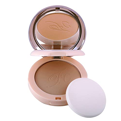 Image of FASHION COLOUR Oil Control Nude Makeover 2 in 1 Powder | With Mirror and Powder Puff | Oil and Sweat Control | Long Lasting Compact Powder | Comes In 6 Variants | Shade 06