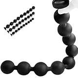 Analkugeln Kette Lang Analkugeln Extra Groß Xxl Kette Für Frau Set Klein Dick Analkette Mann Frauen Kugeln Dünn Anfänger Und Männer Die Analbeads Large Plug Silikon Lang Mit Saugnapf Extrem,A-L