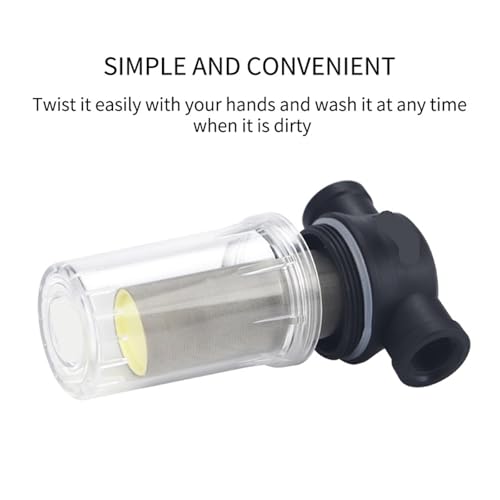 Filtro en línea para bomba de agua 80/250 malla 1 pulg miniatura 5