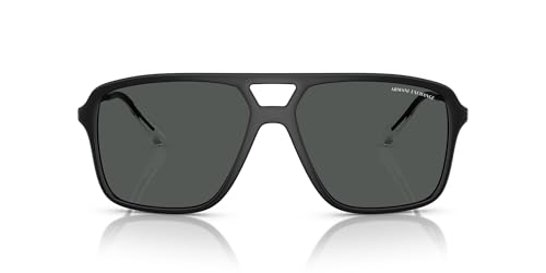 Image of Armani Exchange mens Ax4150su Universal Fit Aviator Sunglasses