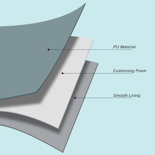 DDgro Padded Tablet Sleeve Bag for 9-11 Inch iPad, Pro, Air and Other Tablets (PU-Teal Blue, 11 inch)