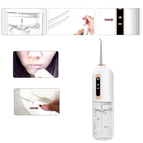 Professionelle, wiederaufladbare elektrische Zahnseide – kabelloser Handzahnreiniger aus Kunststoff für den Familiengebrauch zu Hause – Bild 7