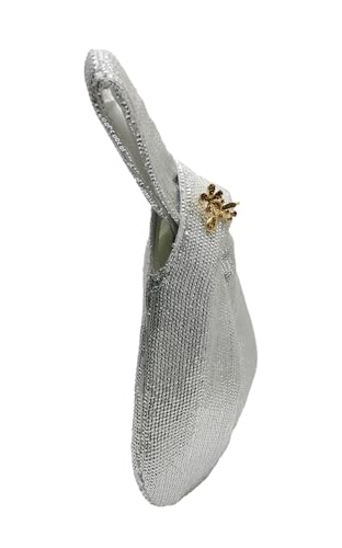 Image of Signature Potli Bag for Women - Sequin Knot Detail | Wedding & Cocktail Festive Statement Ethnic Handbag