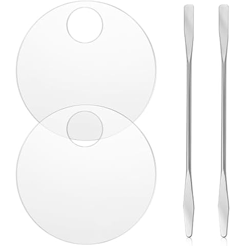 Abeillo 2PCS Makeup Mixing Palette Set Cover