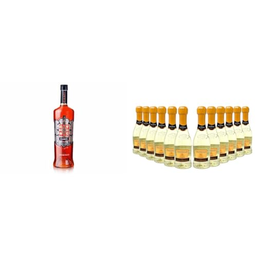 Bundle of Canti - 25 Aperitivo, Ideal para Spritz, 1x1L + Canti - Prosecco D.O.C. Millesimato, Vino Espumoso Extra Seco, 12x200 ml