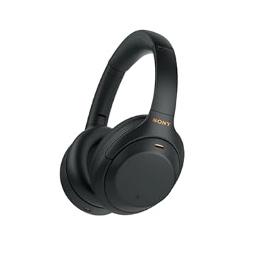 Headphone Sony WH-1000XM4 Preto sem fio Bluetooth e com Noise Cancelling (cancelamento de Ruído) | WH-1000XM4BMUC