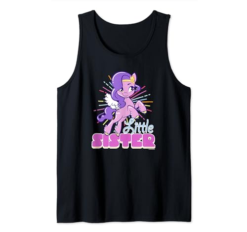 Débardeur My Little Pony Pipp Petals pour petite sœur en coton rose