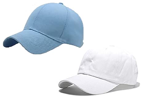 Buy TECHBLAZE 2 Baseball Caps Plain 