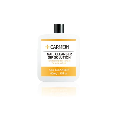 Image of Poly Gel Slip Solution & Nail Cleaner - Professional Polyester Nail Gel Surface Cleaner for Nail Care (1pcs)40ml /1.35 fl oz