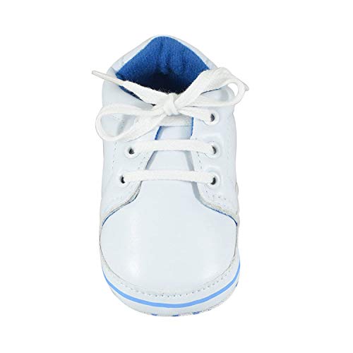 Image of Baby Boys & Baby Girls Shoes & Sandals for Boys & Girls, Infant Shoes /Infant Sandals for Newborn, First Walking Baby Shoe (3C, White)