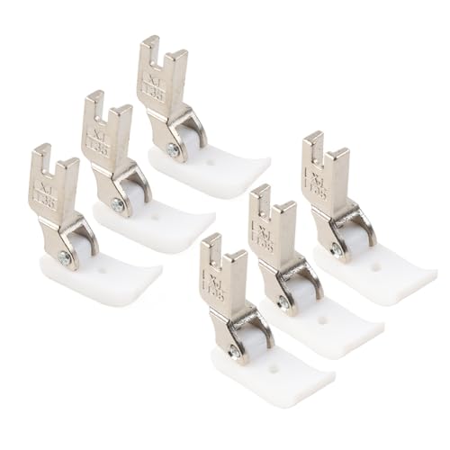Pie prensatela recto industrial para máquina de coser 6 piezas