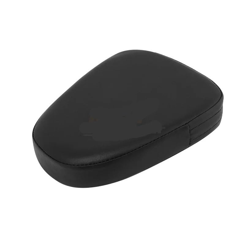 Coussin dossier passager arrière noir universel pour moto de type touring et chopper