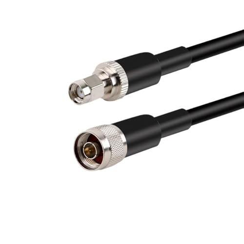 1PC SMAIX-NIXRlN^vOLMR400P[uR[h50I[50-7 RFWp[sOe[A_v^(RP SMA M to N M,15M)