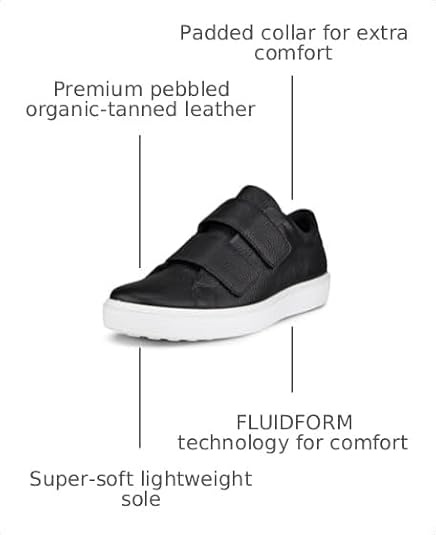 ECCO Soft 60 Premium Two Strap Sneaker