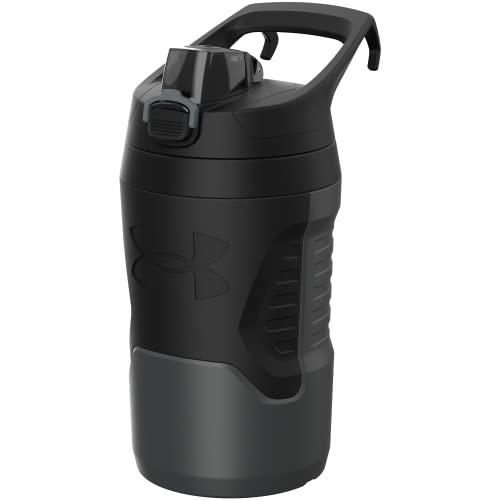 Image of Under Armour 32 oz Insulated Water Bottles - Sports Water Jug with Handle, Fence Hook, Leak Resistant for Baseball, Football & More, 32 oz Water Bottles, Sports Water Bottle Insulated
