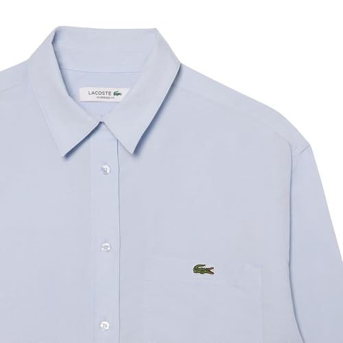 Image of Lacoste Womens Oversized Linen Blend Shirt