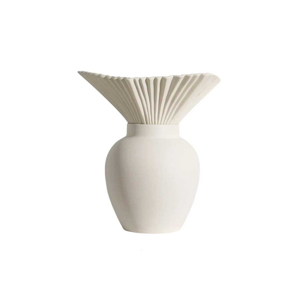 Vase à volants céramique vase moderne minimaliste salon chambre hôtel
