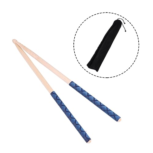 Baquetas de maple 2 pares con funda para principiantes miniatura 3