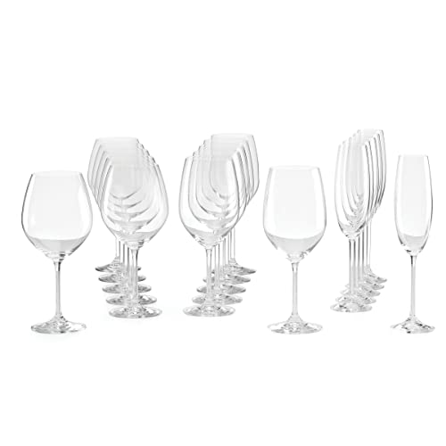 Lenox Tuscany Classics Mixed Glass, 18 Piece Set, Clear #TOP14