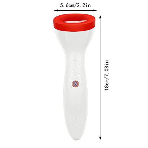 1PC Silicone Electric Lip Plumper Device Care Tool Fuller Lips Enhancer Plump Sexy Lips Increase Gloss Plumping Lip Full Lips Simple Sugars Skin Care (White, One Size) - Image 7