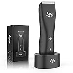 INVJOY Body Trimmer for Men, Ball Shaver, Electric Groin & Pubic Hair Trimmer, Waterproof Wet/Dry Groomer, Replaceable…