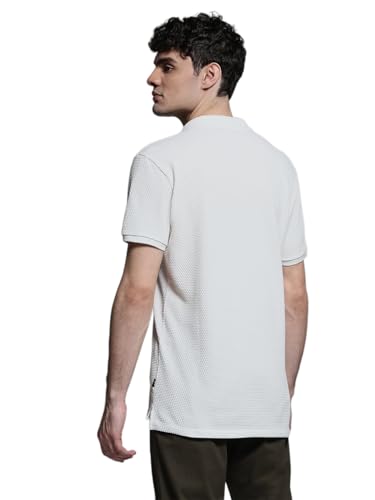 Image of Jack & Jones Men Cotton Solid Regular Fit T-Shirt