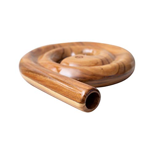 Australian Treasures - Australian Treasures Spiral Reise Didgeridoo -D- AT-Spiral inklusive Tasche