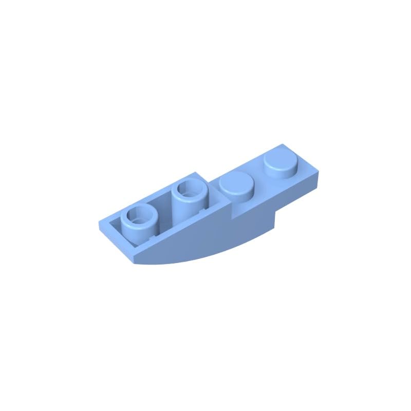 XYEIUGO 13547 Arched Brick Slope Curved 4x1 Inverted, 50 PCS — image 1