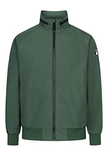 derbe Herren Wetterschutzjacke Ripby Regenjacke kombu green black grün...