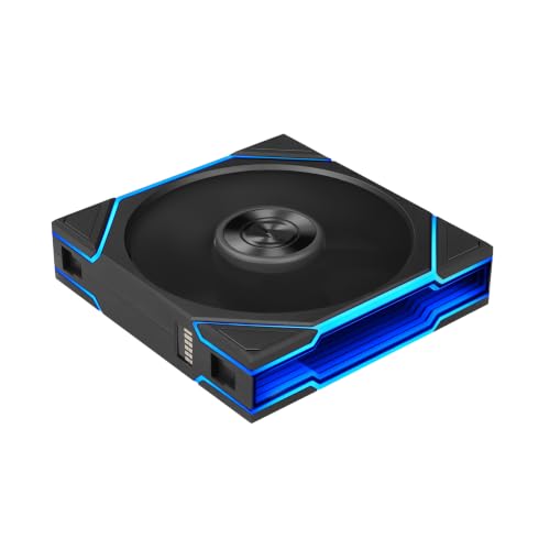 Image of Lian Li UNI Fan TL Flex 120mm Fan-Single Pack-Normal Blade-Black-12TL1F1B