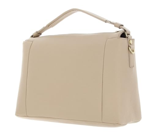 BREE Tana 9 sac à main en cuir véritable noir format 36 cm