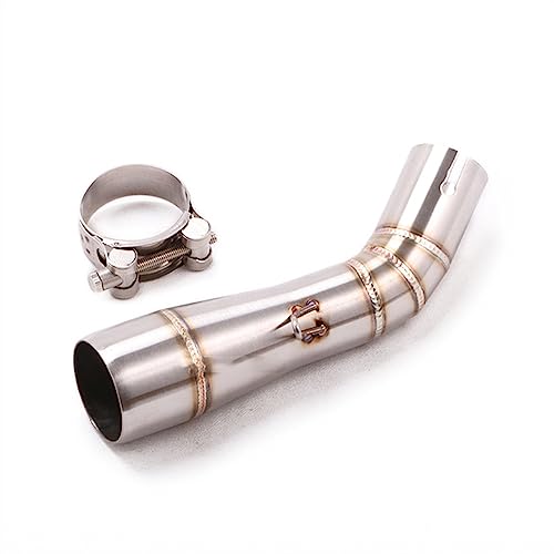 Tuyau d'échappement 51mm sans lacet pour Benelli Leoncino 250