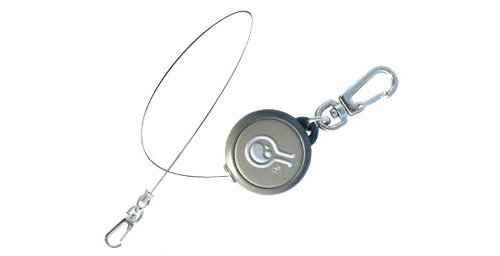 Hazard 4 Civilian(R) Rewind: Gear Retractor Steel Cable Keychain Style Spring Winding Lanyard