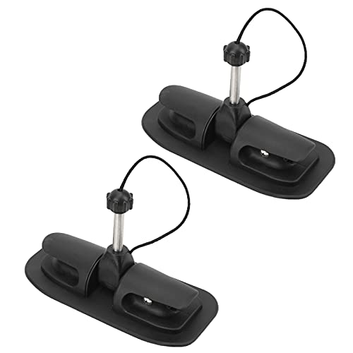 Protector de Remo con Clip de Paleta 1 Par de Remos Soporte de Bloqueo de Paleta Universal para Bote Inflable Kayak Canoa Dinghy Raft 0.4in Núcleo de Hierro