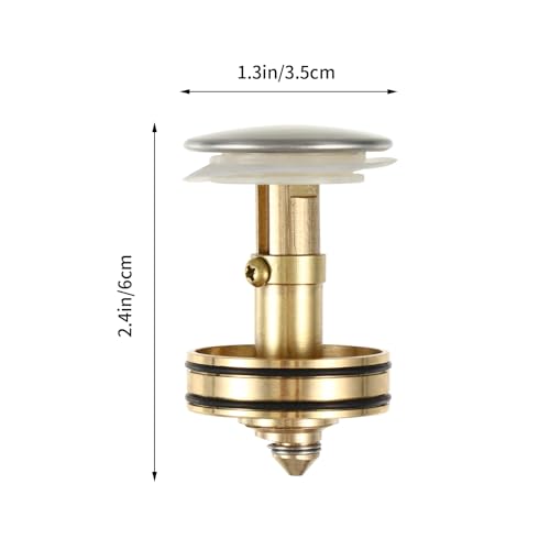 Tapón universal para desagüe de lavabo baño 1-1.3 pulg miniatura 3