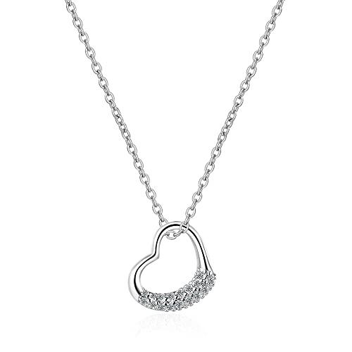 Colliers coeur pour femmes de haute joaillerie, le cadeau d'anniversaire de mariage idéal