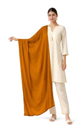 Image of MYRAH Chiffon Solid Casual Daily Use Dupatta For Women's & Girls Length - 2.50 Meter
