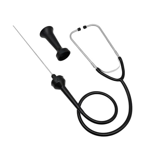 ZKTOOL Mechanics Stethoscope Kit - 3 Piece Automotive Diagnostic Tool with Extended Handle