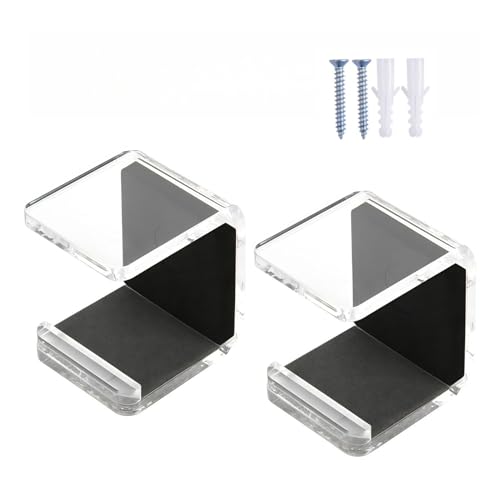 Support mural pour crosse de hockey horizontal avec protection