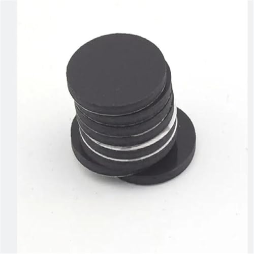 CSe[vA Self Adhesive Rubber Disc Magnets White 15-30mm 10-100 Pcs(10pcs)