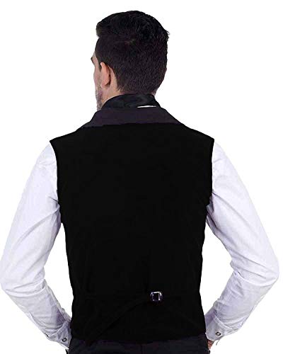 Sxfashbrd Mens Velvet Vests Slim Fit Double Breasted Suit Vests Waistcoat Business Formal Party Dinner Waistcoats2