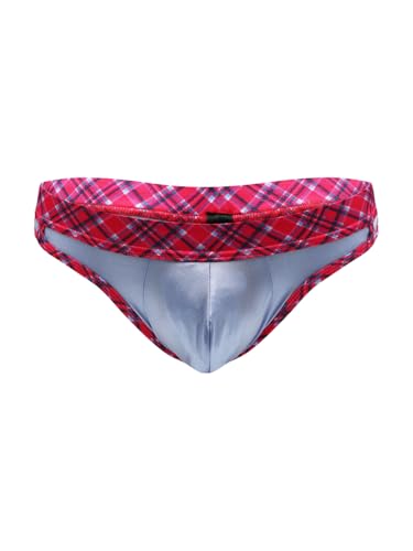 Body Aware Luxe Satin Contour Thong - Sexy Men's Underwear with Enhancer Pouch