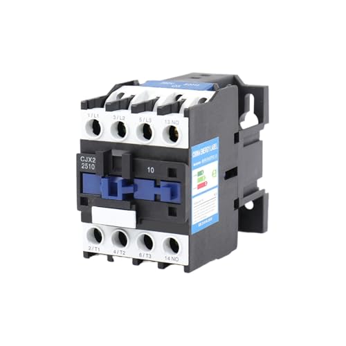 Contacteur ca CJX2 2510 220V avec 1 contact normalement ouvert pour l'alimentation de moteur