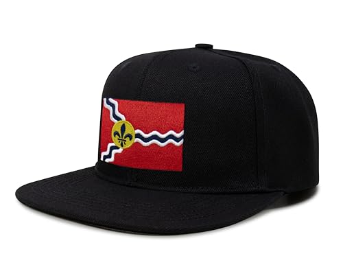 Image of International Tie City Hat for Men and Women, Adjustable Snapback Trucker Baseball Cap with Embroidered Patch