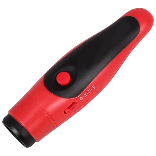 Silbato electrónico de mano rojo para entrenamiento miniatura 1
