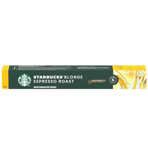 Starbucks Blonde Espresso Roast by Nespresso Capsules, 53g