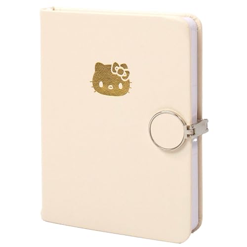 horizon group usa hello kitty magnetic journal 100 sheet notebook with magnetic closure school supplies kawaii stationary desk accessories